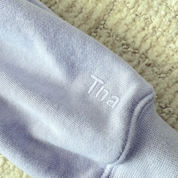TNA AiryAF lavender cropped hoodie - Picture 5 of 6